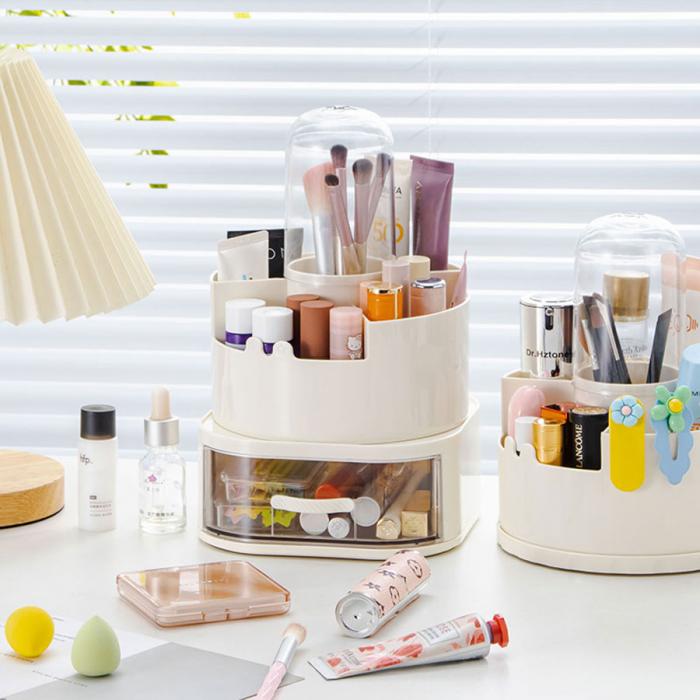 桌面旋轉(zhuǎn)收納